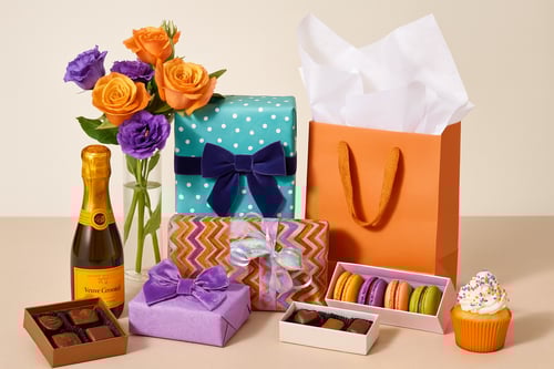 Assortment of gifts